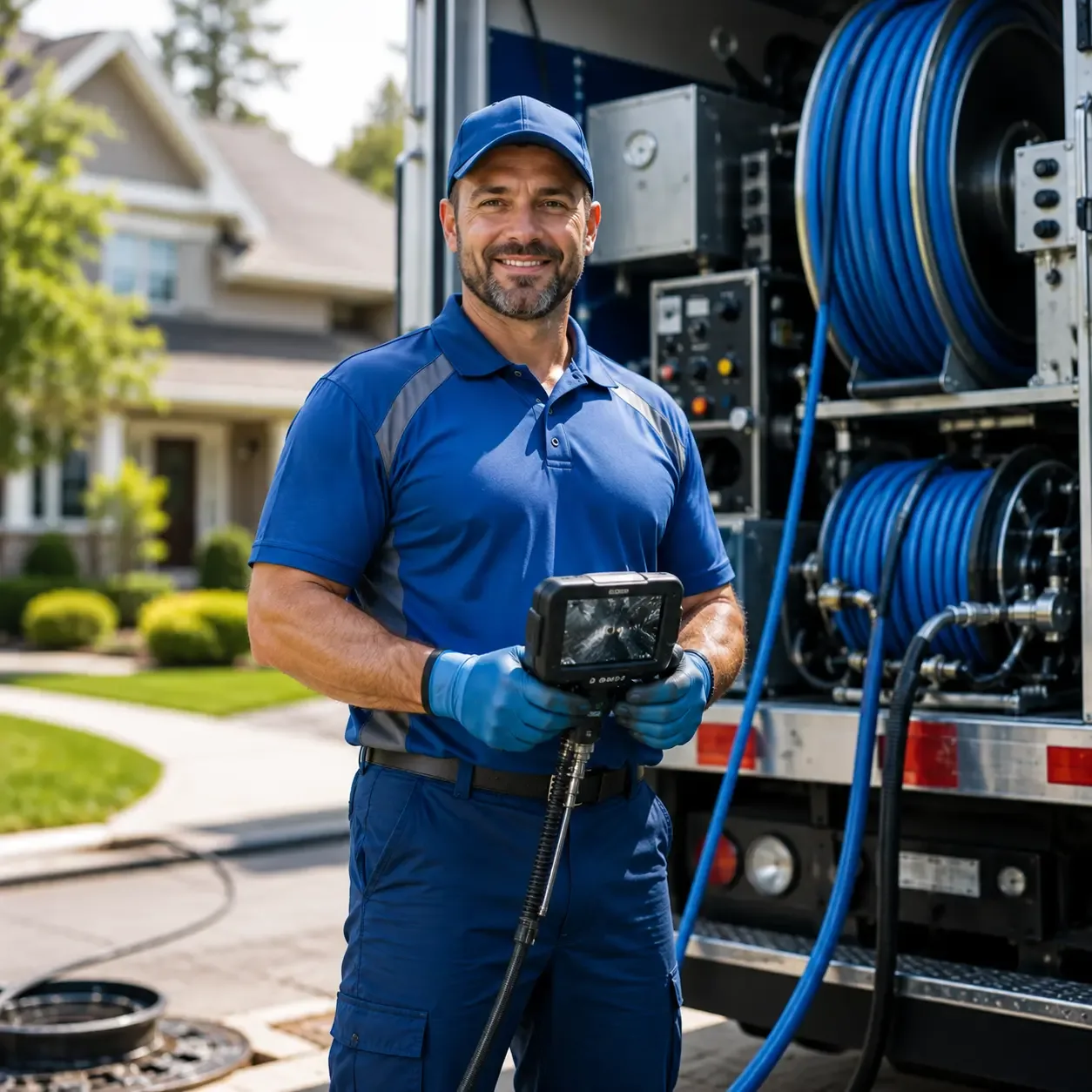 Local outdoor drain cleaning specialists in South Sutton, NH